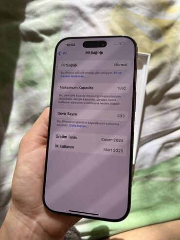 Apple iPhone: IPhone 16 Pro, Qızılı, Face ID — 9