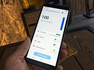 note 3: Samsung Galaxy A6, Б/у, 32 ГБ, цвет - Серебристый, 2 SIM — 10