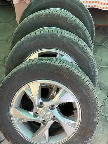 r17 sonata: Колеса в сборе 195 / 65 / R 15, Лето, Б/у, Комплект, Легковые, Литые, отверстий - 5 — 1
