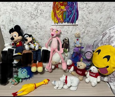 Oyuncaqlar: Мягкие игрушки Микки и гуффи продаю только вместе за 15 манат (без — 1