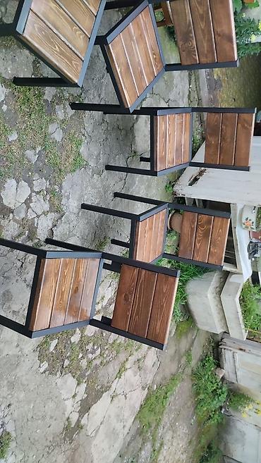 Sifarişlə restoran masaları: Kvadrat masa, Açılmayan, Taxta — 10