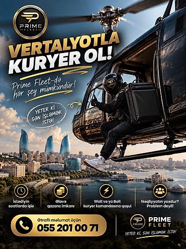 wolt salvar: Piyada kuryer tələb olunur, İstənilən yaş, Təcrübəsiz, Gündəlik ödəniş — 1