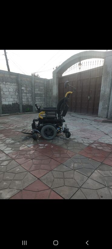 Əlil arabaları: Elektrik əlil arabası – joystick idarəetməli, komfortlu oturacaq və — 6