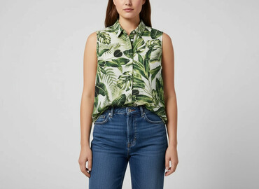 niebieska koszula damska h m: H&M, Жіноча блуза, розмір 2XL
