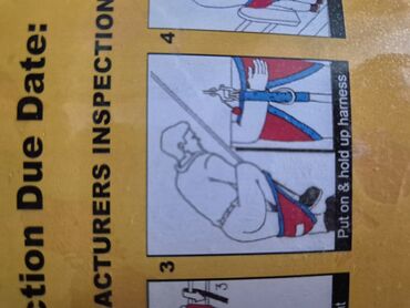 Digər idman və istirahət malları: 50 metr hündürlükdən aşağı düşmək üçün təhlükəsizlik — 4