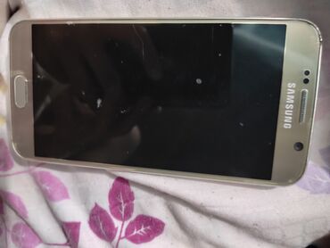 телефон нот 10: Samsung Galaxy A6s, Б/у, цвет - Золотой
