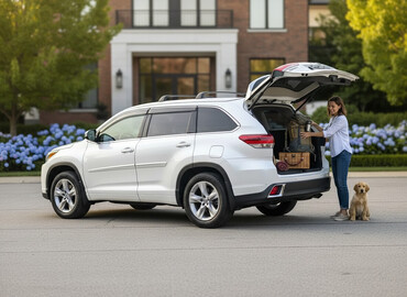Toyota: Toyota Highlander: 2019 г., 3.5 л, Автомат, Бензин, Кроссовер — 2