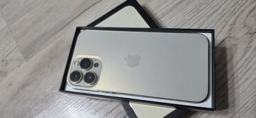 айфон золотой: IPhone 13 Pro Max, Колдонулган, 1 ТБ, Алтын, Коргоочу айнек, Каптама, Кабель, 85 %