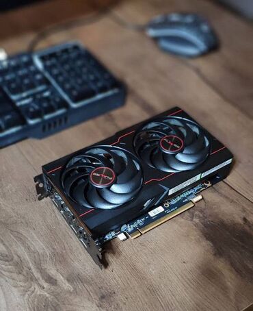 Видеокарты: Видеокарта, Б/у, AMD, Radeon RX, 8 ГБ, Для ПК