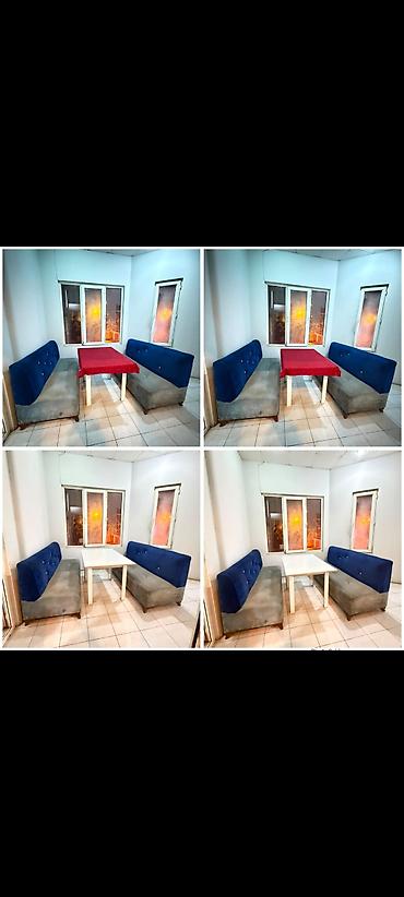 Restoran mebeli: Kafe restoran chay evi uchun yeni divan desti her desti 160 Azn — 1