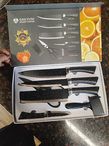 biçag: Mətbəx bıçaqları və alətlər dəsti – DAILYUSE Sharp Knives, 7 parça — 1