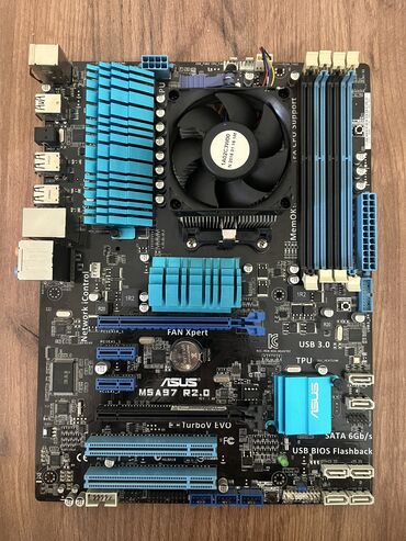 Sərt disklər (HDD): Ana Platası Asus M5 A97 R2.0, Yeni
