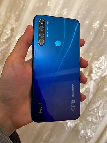 xiaomi mi note 10 lite irsad: Xiaomi Redmi Note 8, 64 GB, rəng - Mavi, 
 Face ID, Barmaq izi, Sənədlərlə