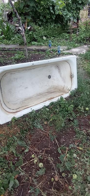 чугунная вана: Ванна чугунная прямоугольная,продаю!!! классический размер 150–70см — 3
