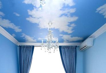 Натяжной потолок: Натяжной потолок 3D потолки, Матовое, Глянцевое Демонтаж, Монтаж, Бесплатный замер — 3