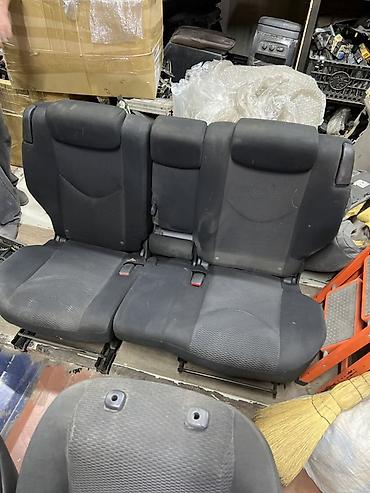 подножки на рав 4: Комплект сидений, Ткань, текстиль, Универсальный 2009 г., Б/у, Оригинал, Япония — 3