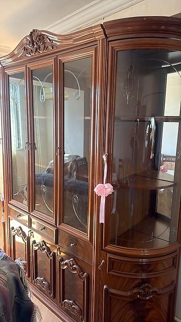 Mətbəx mebeli: Mebel və qapı dəsti - Material: ağac teksturalı MDF/laminat örtüklü — 9