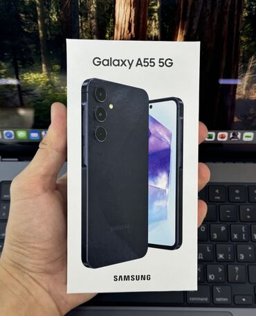 galaxy alpha: Samsung Galaxy A55, 256 GB, rəng - Qara