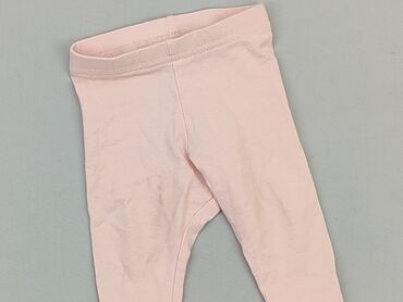 legginsy prążkowane khaki: Legginsy, Primark, 0-3 m, stan - Bardzo dobry