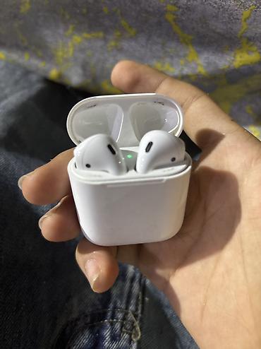 airpods apple: Orjinal airpods 2 
Heçbir problemi yoxdur — 2