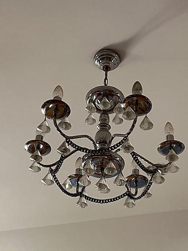 çilçıraq qiymətləri: Çılçıraq, 6 lampa, Şüşə — 3