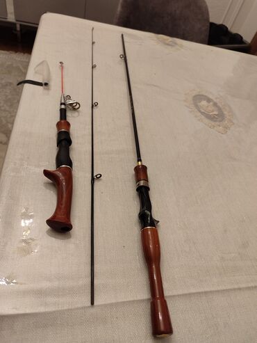 4 cü sinif informatika iş dəftəri: Balıqçılıq dəsti TƏZƏ- 2 ədəd qarmaq çubuğu: biri 2 hissəli klassik