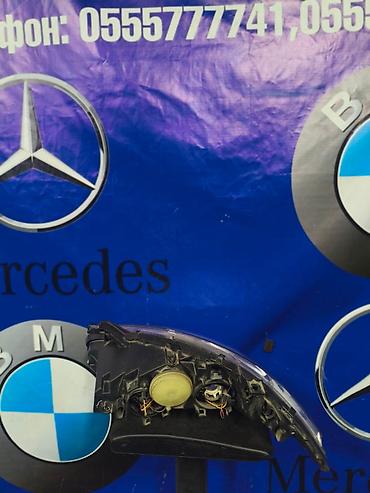 фар 124: Передняя правая фара Mercedes-Benz 2005 г., Б/у, Оригинал, Япония — 2