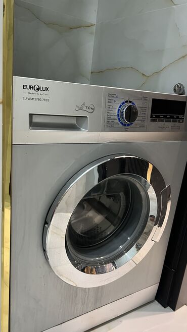 Paltaryuyan maşınlar: Paltaryuyan maşın Eurolux, 7 kq, Avtomat, Qurutmasız — 10