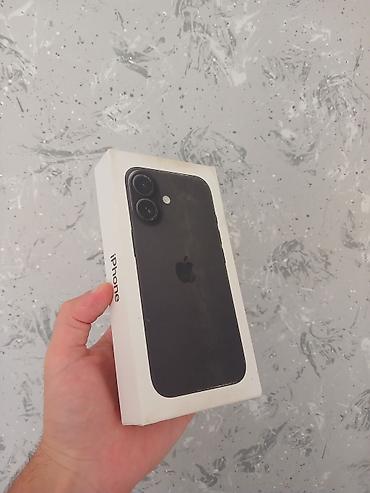 IPhone 16, Qara, Simsiz şarj lalafo.az -da IPhone 16, Qara, Simsiz şarj