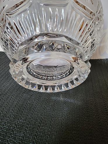 Ostali antikviteti: Cinija kristal Zajecar velika iz 70ih.god. Cinija kristal — 13