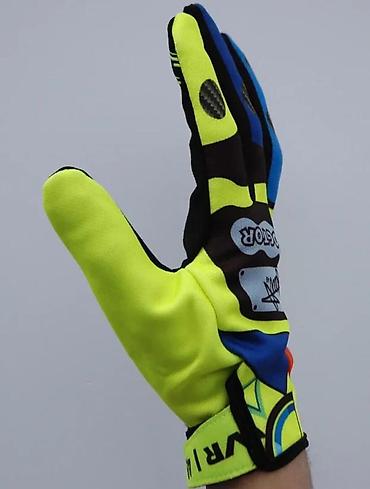 Oprema za bicikliste: VR46 “The Doctor” rukavice – uniseks, veličina M - Sportske rukavice — 9