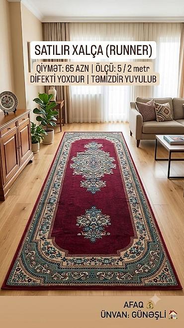 65 Azn Gence Xalcasi 2/5 ölcusunde yuyulub,temizdir.Difekti lalafo.az -da 65 Azn Gence Xalcasi 2/5 ölcusunde yuyulub,temizdir.Difekti