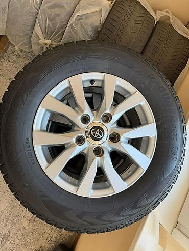 camry r18: Колеса в сборе 285 / 60 / R 18, Зима, Б/у, Комплект, Внедорожные (АТ/МТ), Литые, отверстий - 6 — 1