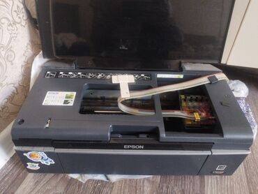 irşad notebook: Printer epson T-50. Snpc ustunde. cap edirdi indi saygac