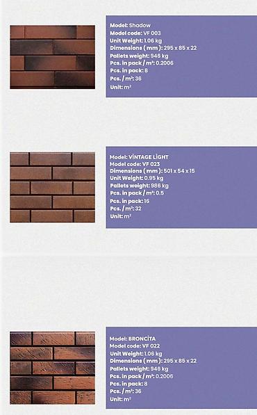 Облицовочный кирпич: Клинкерный, Гладкая — 9