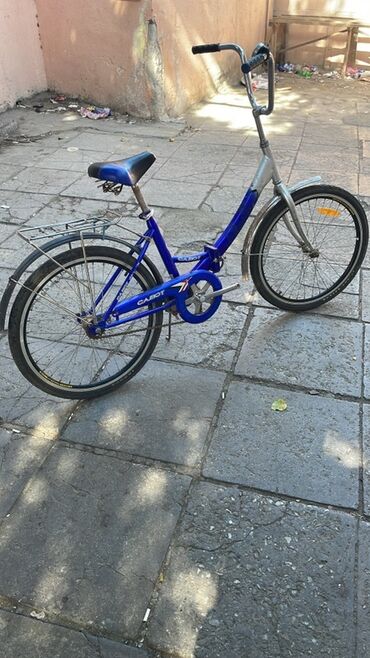 yesebetlər 2əl: Şəhər tipli velosiped – “CAIYOT” markalı, mavi rəng. - Aşağı enişli
