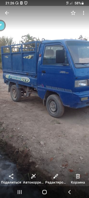 авто солярис: Daewoo Labo: 2004 г., 0.7 л, Механика, Бензин, Пикап