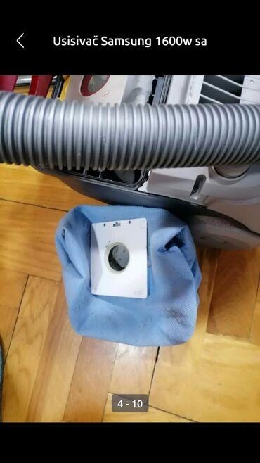 Klasični usisivači: Usisivač Samsung 1600w sa platnenom vrećom
Ispravan dobar
 Mirjevo — 4