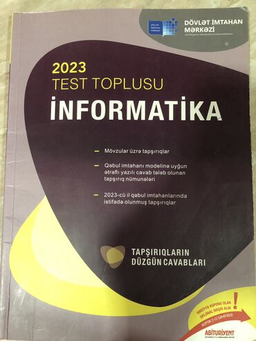 kaspi abituriyent azərbaycan dili cavablari: İnformatika toplu cavablari var yeni kimidir