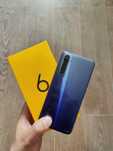mobil oyunlar: Realme 6, 128 GB, rəng - Göy, Sənədlərlə