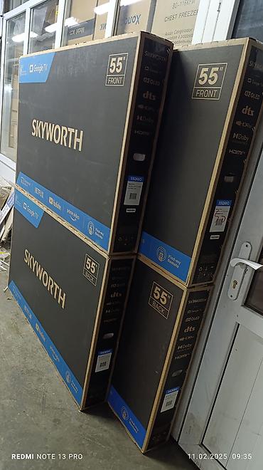 55: Телевизор LED Skyworth 55Q66G с экраном 55” обладает качественным — 8