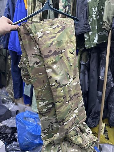 Кышкы спорт: Зимний камуфляжный комплект (куртка + штаны), расцветка Multicam. - — 2