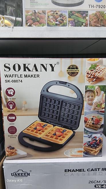 sokany вафельница 3 в 1 отзывы: Вафельница SOKANY SK-08074 - Тип: электрическая вафельница для — 1