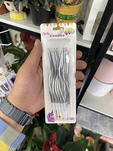 Товары для праздников: Набор свечей для торта Party Candles. - Тип: декоративные свечи для — 1