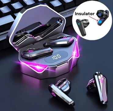 airpods orginal: Новый Беспроводные (Bluetooth) Наушники, Apple, цвет - Черный