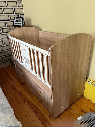 tehmine mebel: Uşaq beşiyi – “Baby Room” dizaynı - Material: ağac teksturalı — 2
