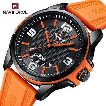 naviforce saat: Yeni, Qol saatı, NaviForce, rəng - Qara