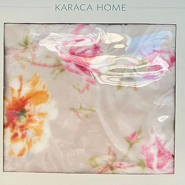 karaca home: Yeni rəng - Çəhrayı Pambıq Pled — 3