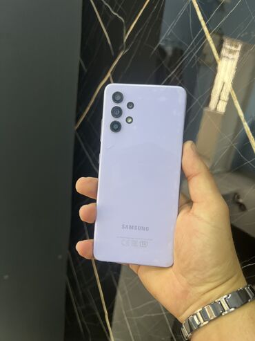 samsung duos: Samsung Galaxy A32, 128 ГБ, цвет - Фиолетовый