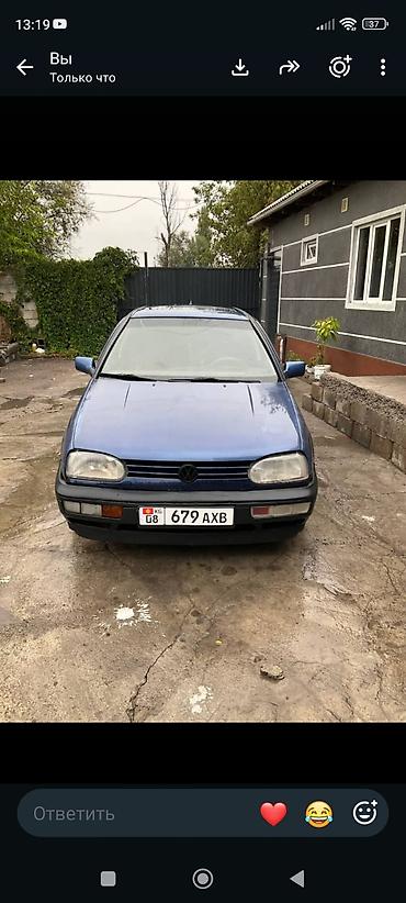 Volkswagen: Volkswagen Golf: 1994 г., 1.8 л, Автомат, Бензин, Седан — 8